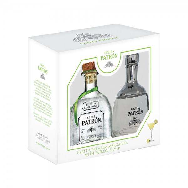 מארז פטרון סילבר 700 מ”ל + שייקר (כשר)